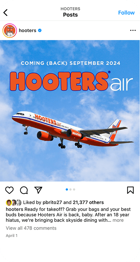 Img hooters air coming back